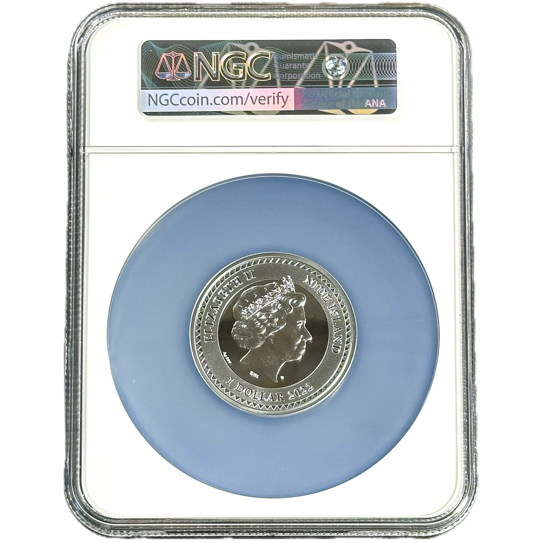 2022 Niue THE EYE OF HORUS 1 oz Silver Coin PF 69 - OZB