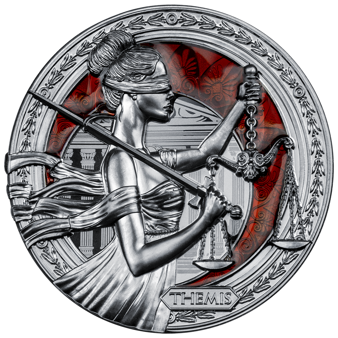 2022 Niue THEMIS 1 oz Silver Coin - OZB