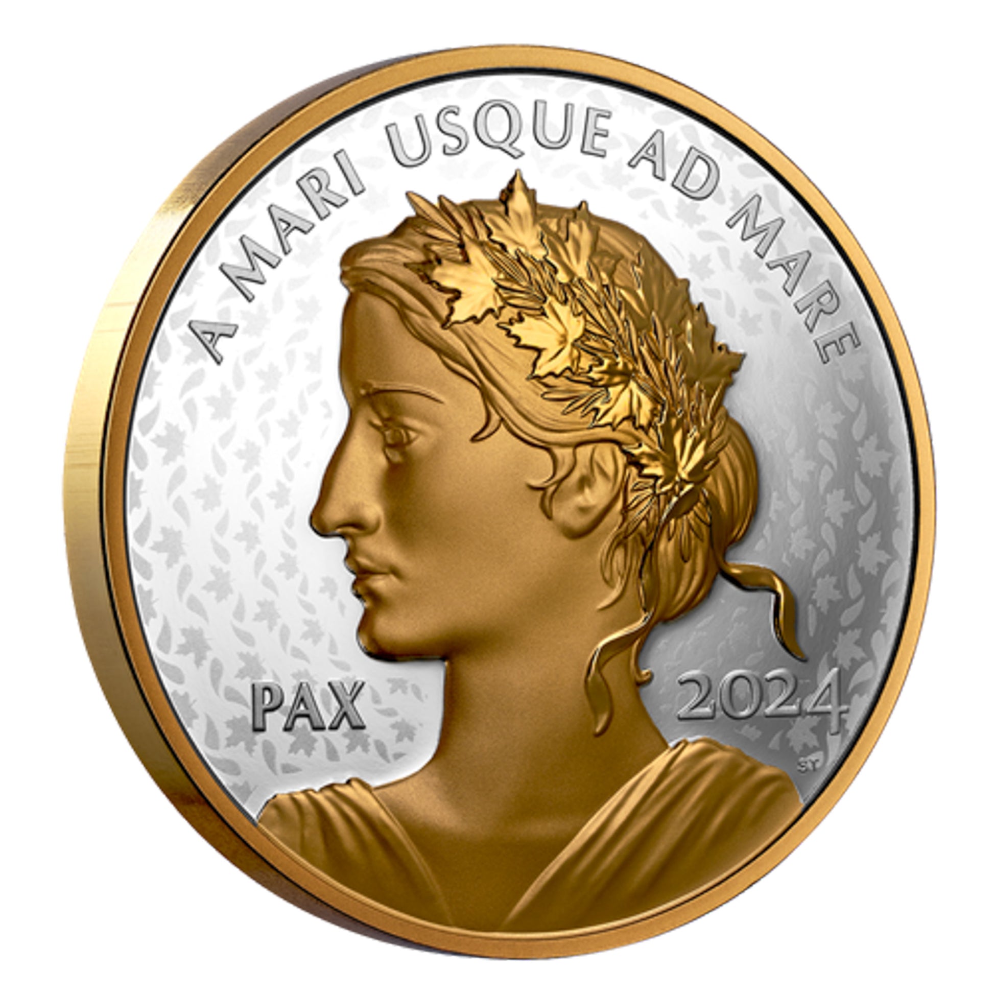 2024 Canada SILVER PEACE DOLLAR 1 oz Silver Coin - OZB