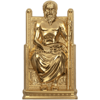 2022 Zeus - Father of the Gods Gilt Cook Is. Gold Plated 3 oz Silver $20 MS 70 Coin - Oz Bullion