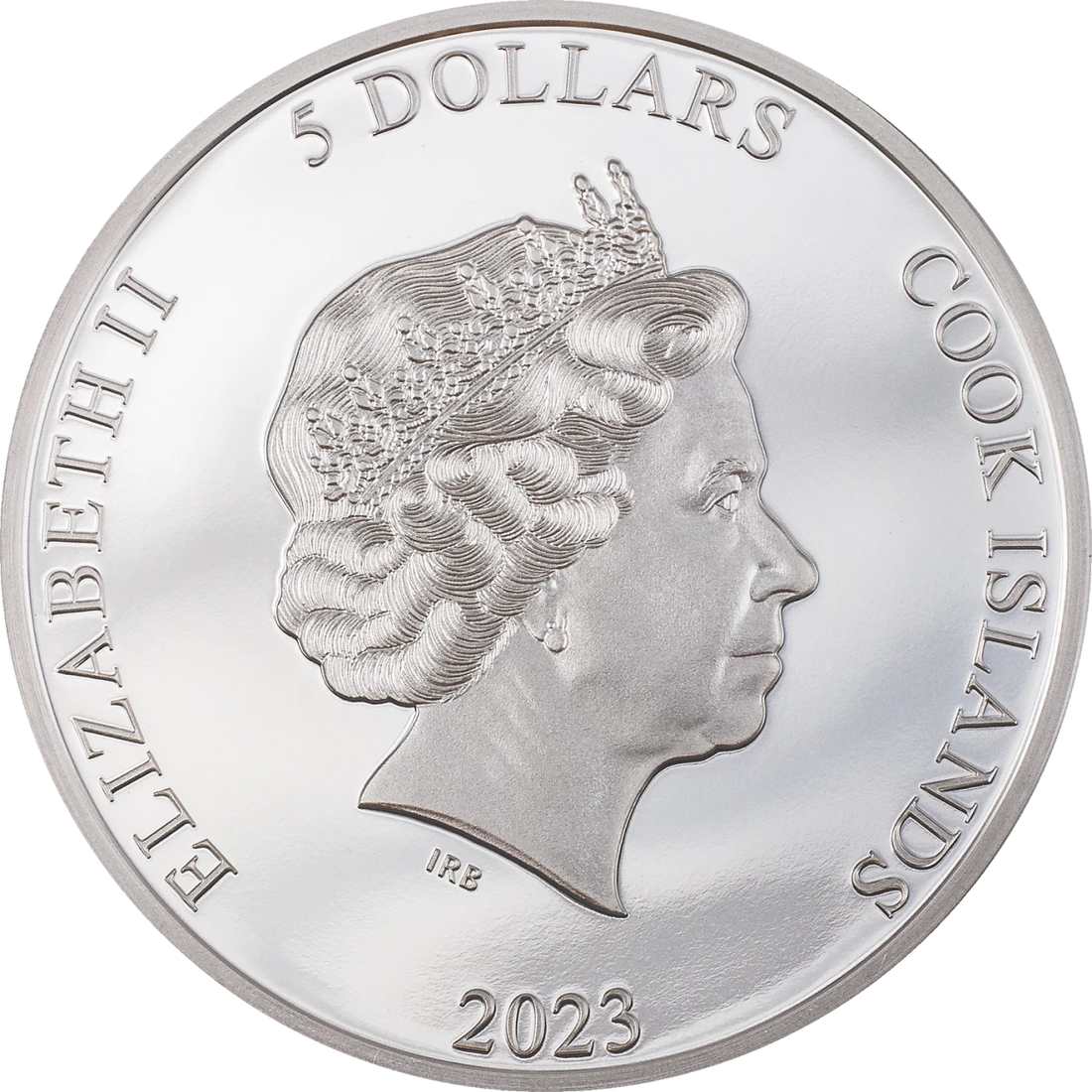 2023 Cook Island EDDIE THE TROOPER - IRON MAIDEN 1 oz Silver Coin - OZB