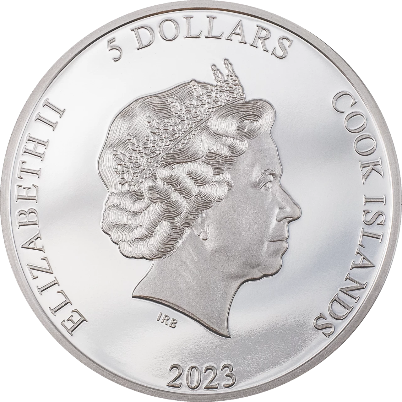 2023 Cook Island EDDIE THE TROOPER - IRON MAIDEN 1 oz Silver Coin - OZB