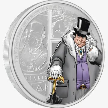 1 oz Silver THE PENGUIN Coin 2023 Niue