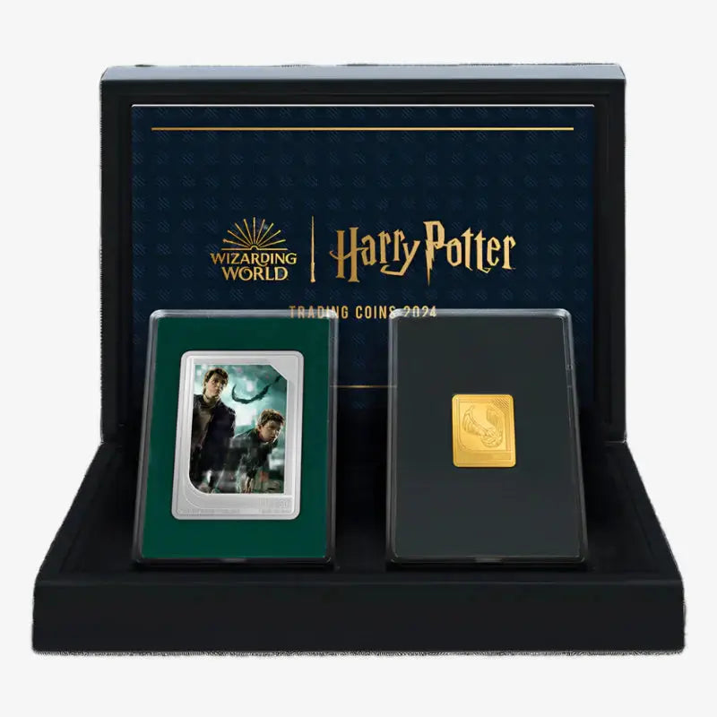 HARRY POTTER Trading Coin Box Set (SEALED - 2 Coin Set) 2024 Niue