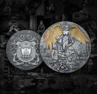 2023 Cameroon GUARDIAN ANGEL 2 oz Silver Coin - Oz Bullion