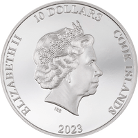 2023 Cook Island HALF DOME - PEAKS 2 oz Silver Coin - Oz Bullion