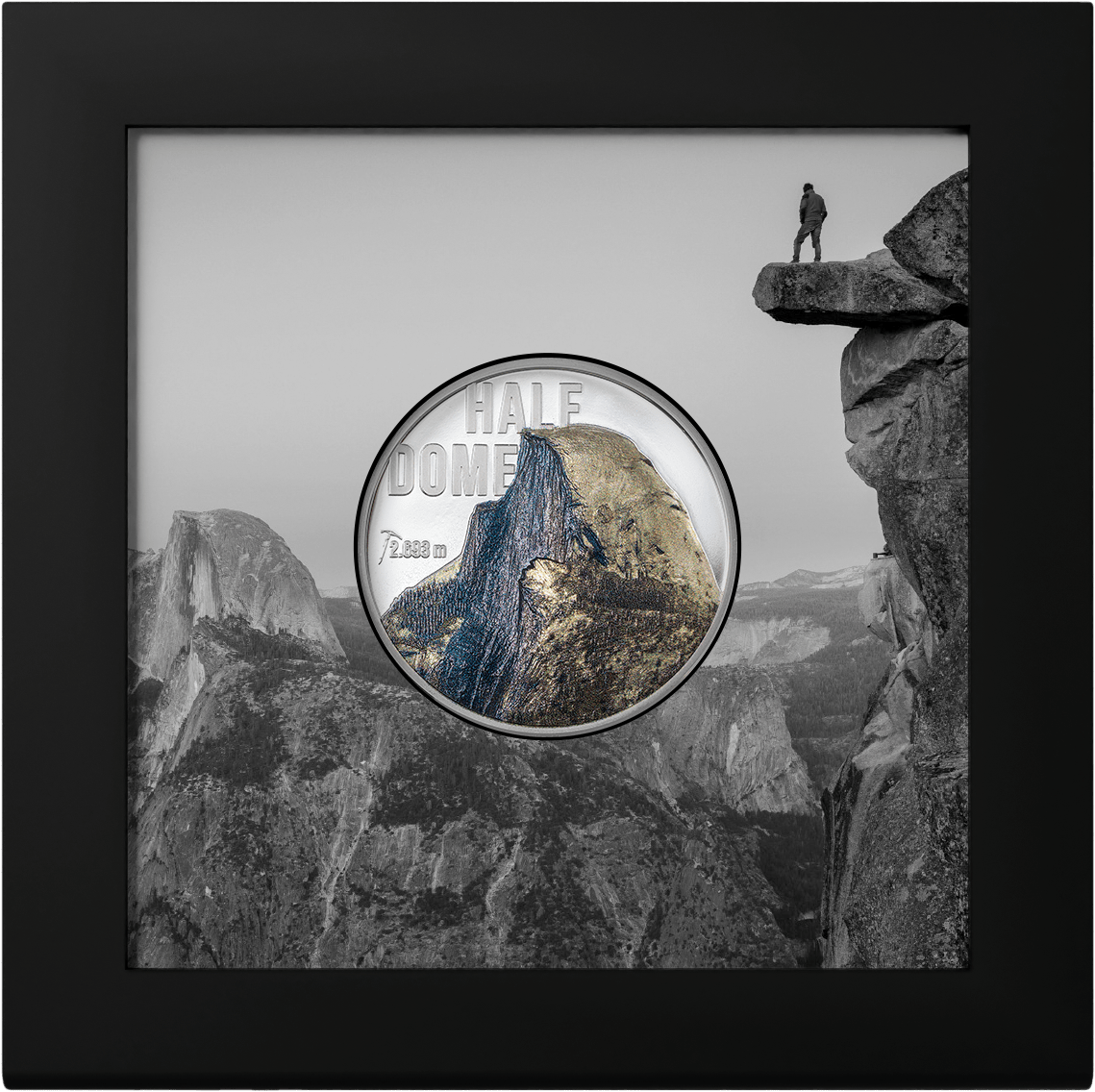 2023 Cook Island HALF DOME - PEAKS 2 oz Silver Coin - Oz Bullion