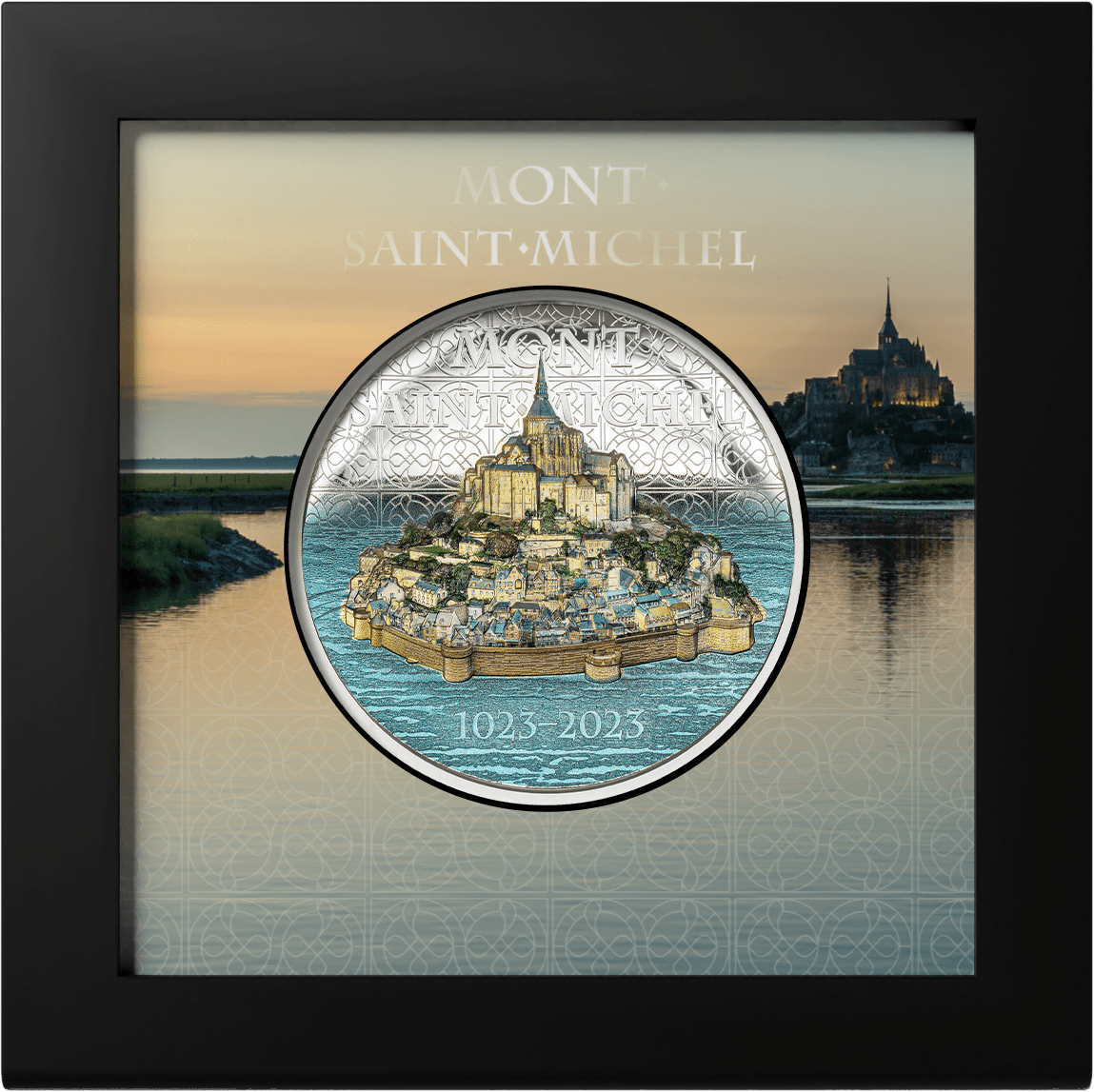 2023 Cook Island MONT-SAINT-MICHEL 5 oz Silver Coin - Oz Bullion