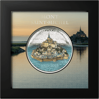 2023 Cook Island MONT-SAINT-MICHEL 5 oz Silver Coin - Oz Bullion