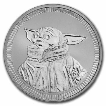 2023 Niue GROGU "BABY YODA" 1 oz Silver Coin - OZB