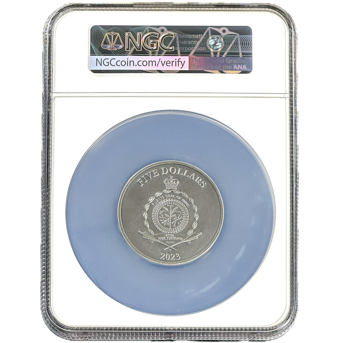 2023 Niue BEE 2 oz Silver Coin MS 70 - OZB