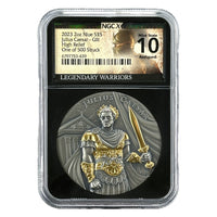 2023 Niue JULIUS CAESAR Legendary Warriors 2 oz Silver Coin NGCX 10 - Oz Bullion