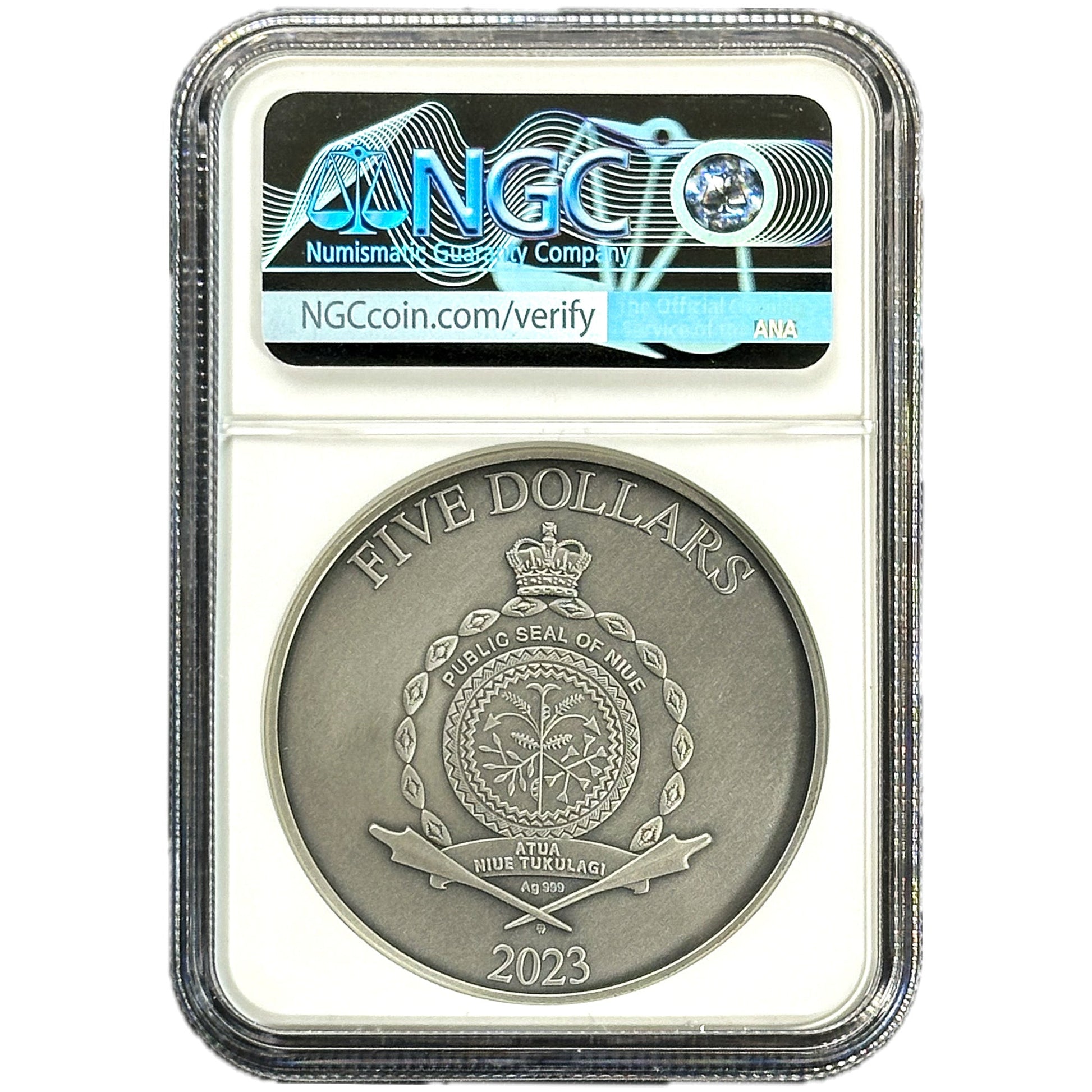 2023 Niue ODIN 2 oz Silver Coin MS 70 - Oz Bullion