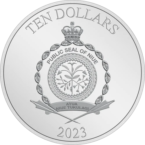 2023 Niue Star Wars: RETURN OF THE JEDI 40th Anniversary 3 oz Silver Coin - OZB