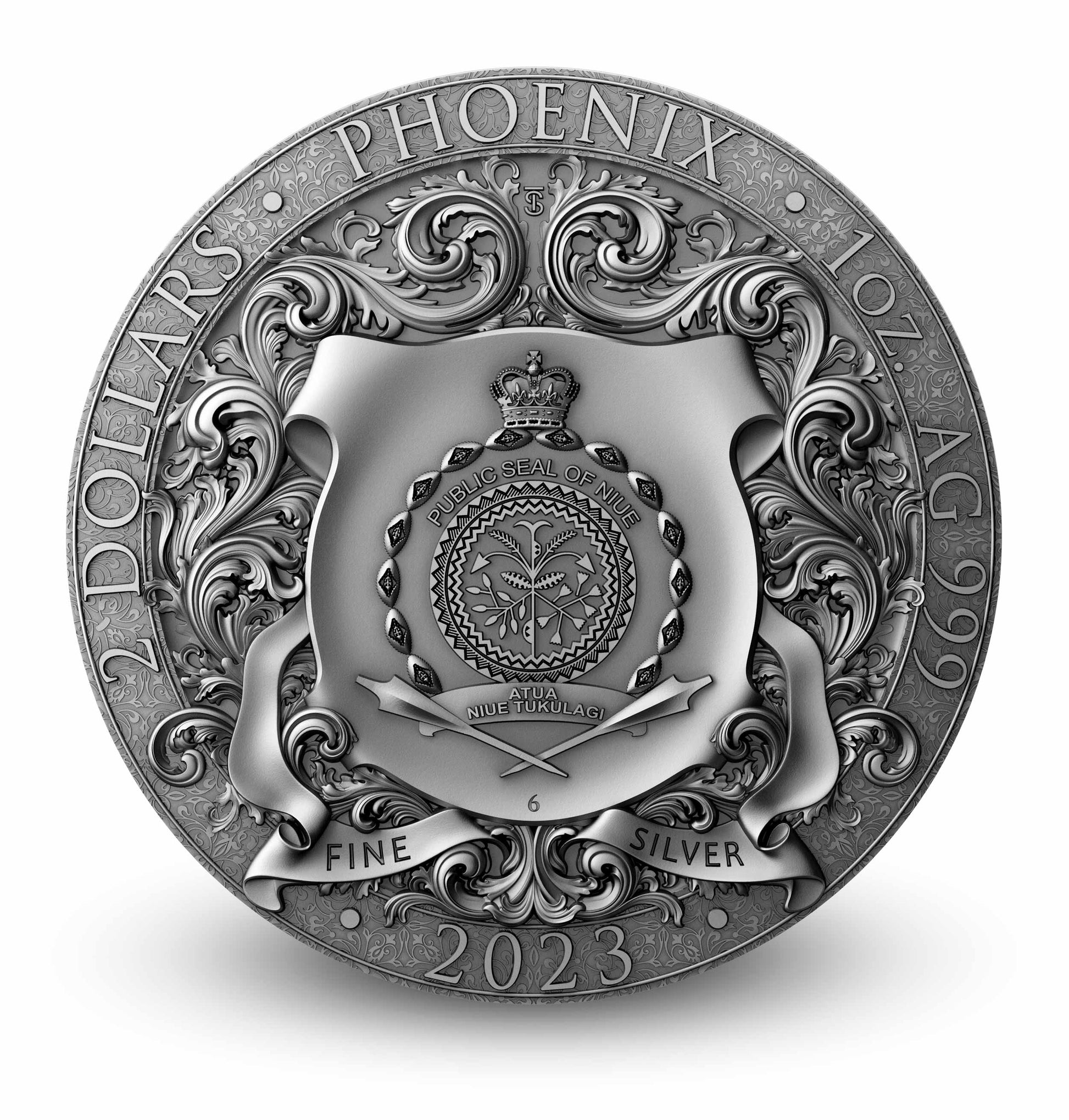 2023 Niue PHOENIX 1 oz Silver Coin - OZB