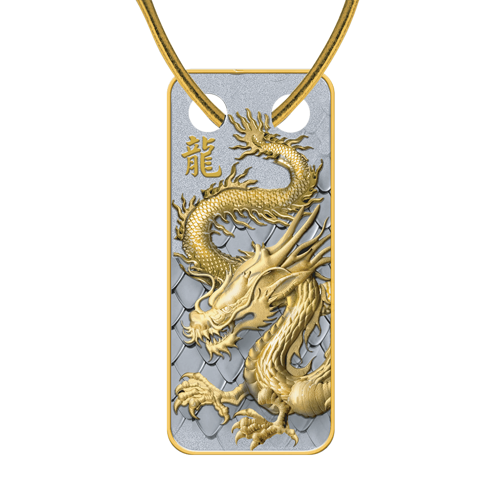 Year of the Dragon 10 g Pendant 2024 Cameroon - OZB