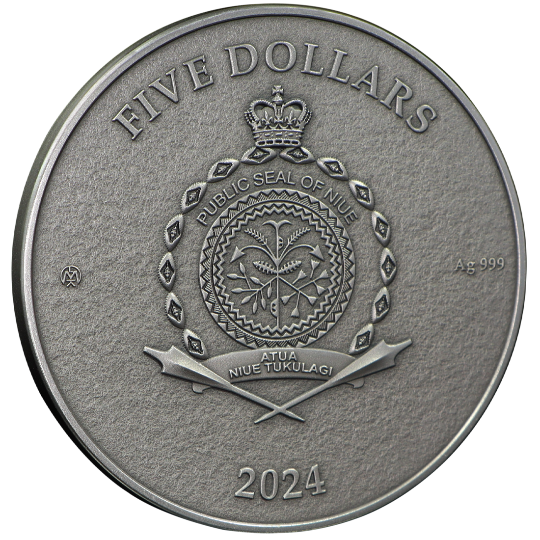 2024 Niue COR UNUM - Essentia 3 oz Silver Coin - OZB