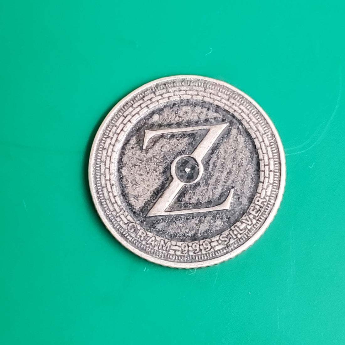 1 Gram Silver Antiquated LIMITED EDITION Round - OZ MINT