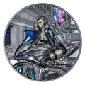 2023 Cook Islands THE BEGINNING - CYBER QUEEN 3 oz Silver Coin - OZB