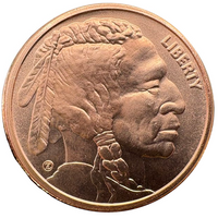 1 oz Copper Buffalo Round - Pack of 100