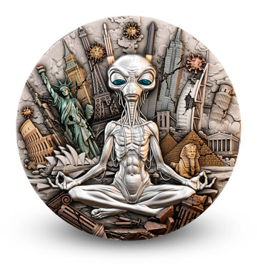 DARKEST HOUR 2 oz Silver Coin - $5 Niue Collectible - T&S Coin