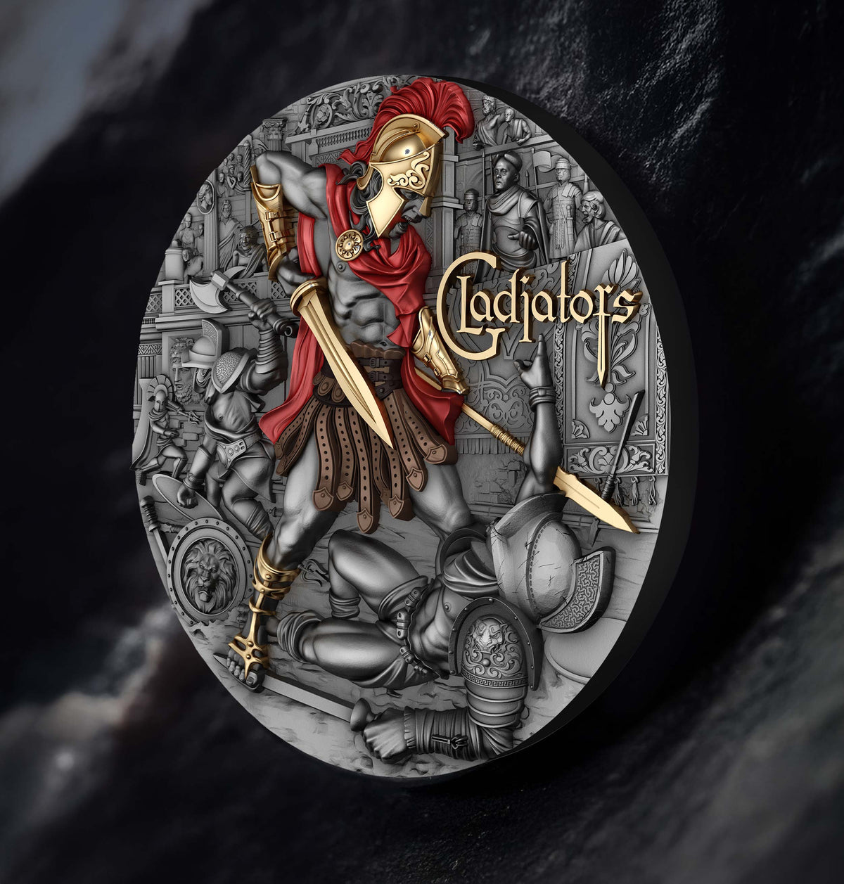 GLADIATOR 2 oz Silver Coin - $5 Niue - T&S Coin
