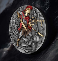 GLADIATOR 2 oz Silver Coin - $5 Niue - T&S Coin