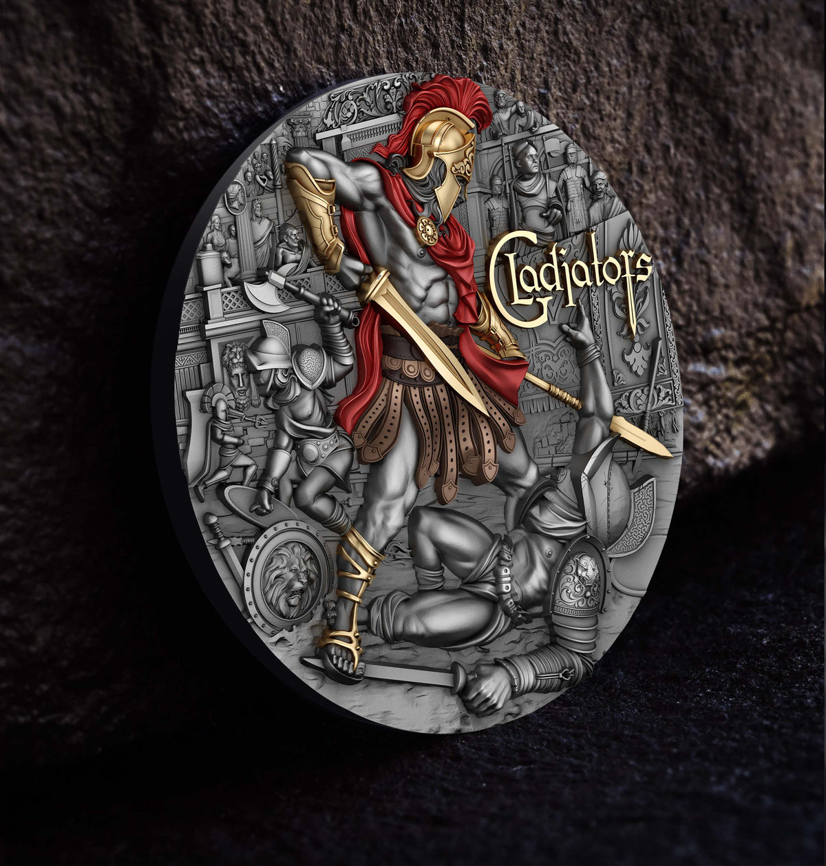 GLADIATOR 2 oz Silver Coin - $5 Niue - T&S Coin
