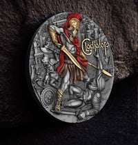 GLADIATOR 2 oz Silver Coin - $5 Niue - T&S Coin