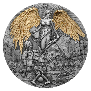2023 Cameroon GUARDIAN ANGEL 2 oz Silver Coin - OZB