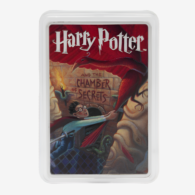 2 oz Silver HARRY POTTER Chamber of Secrets Book Cover Coin 2025 Niue