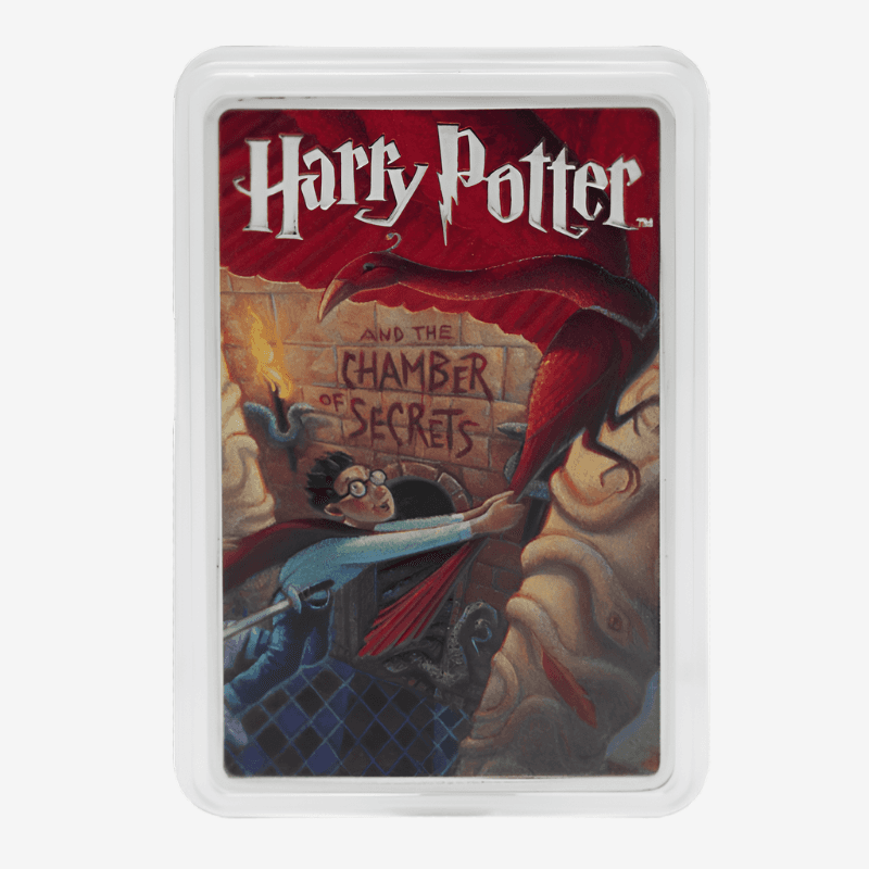 2 oz Silver HARRY POTTER Chamber of Secrets Book Cover Coin 2025 Niue