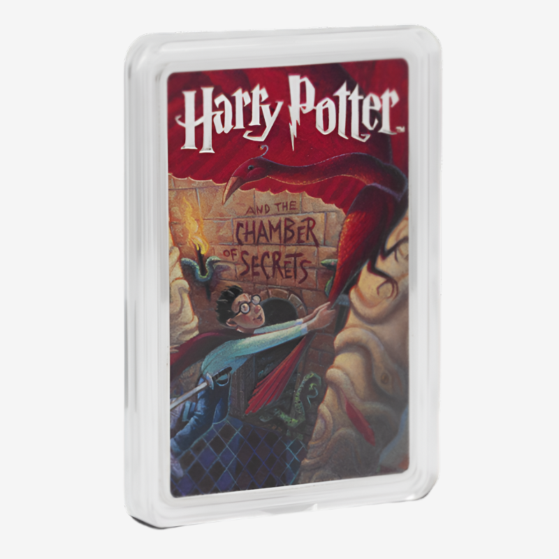 2 oz Silver HARRY POTTER Chamber of Secrets Book Cover Coin 2025 Niue