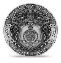 HATAMOTO 2 oz Silver Coin - 5 Dollars Niue 2025 - T&S Coin