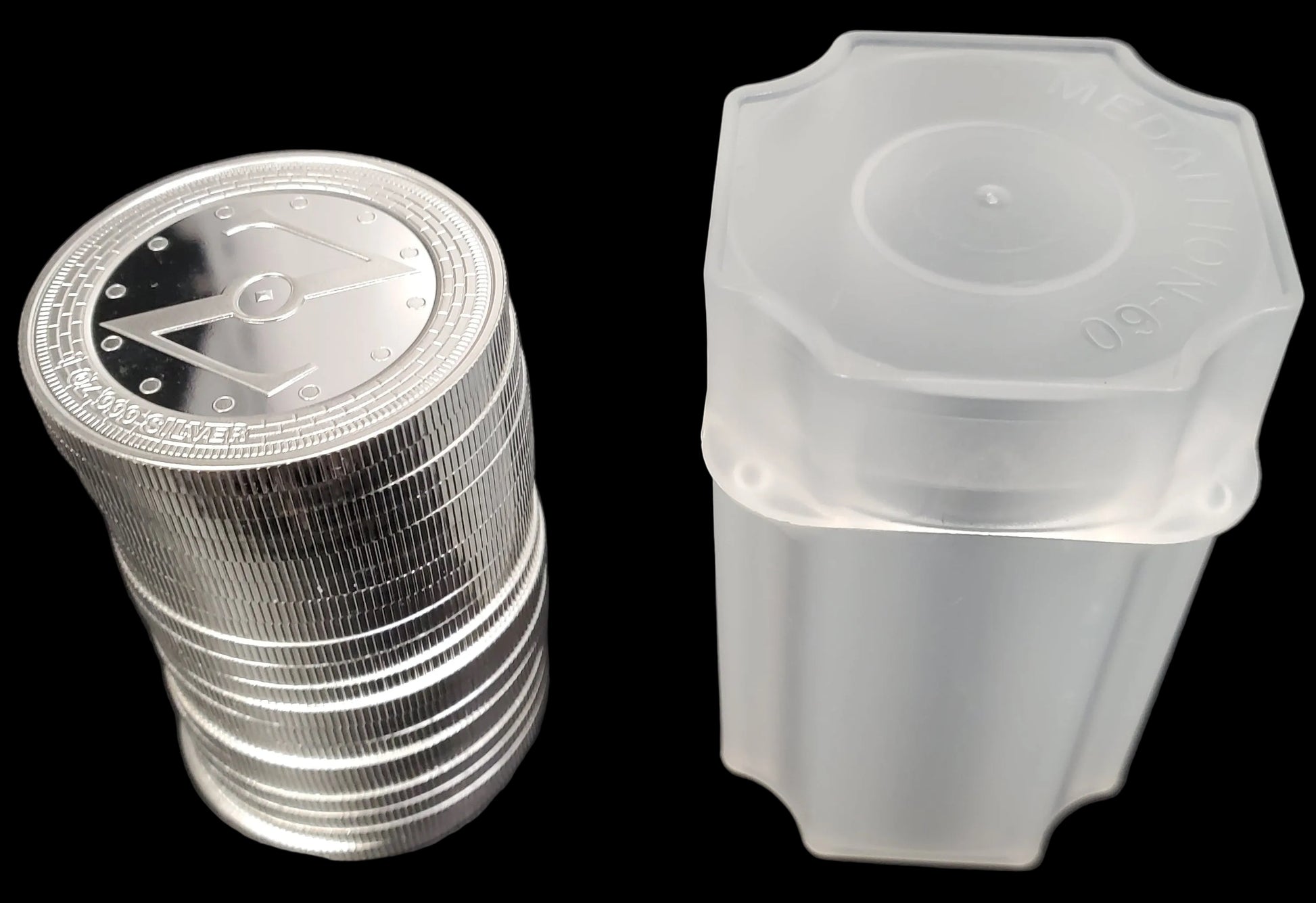 1oz Coin Tube 39mm Square | Guardhouse