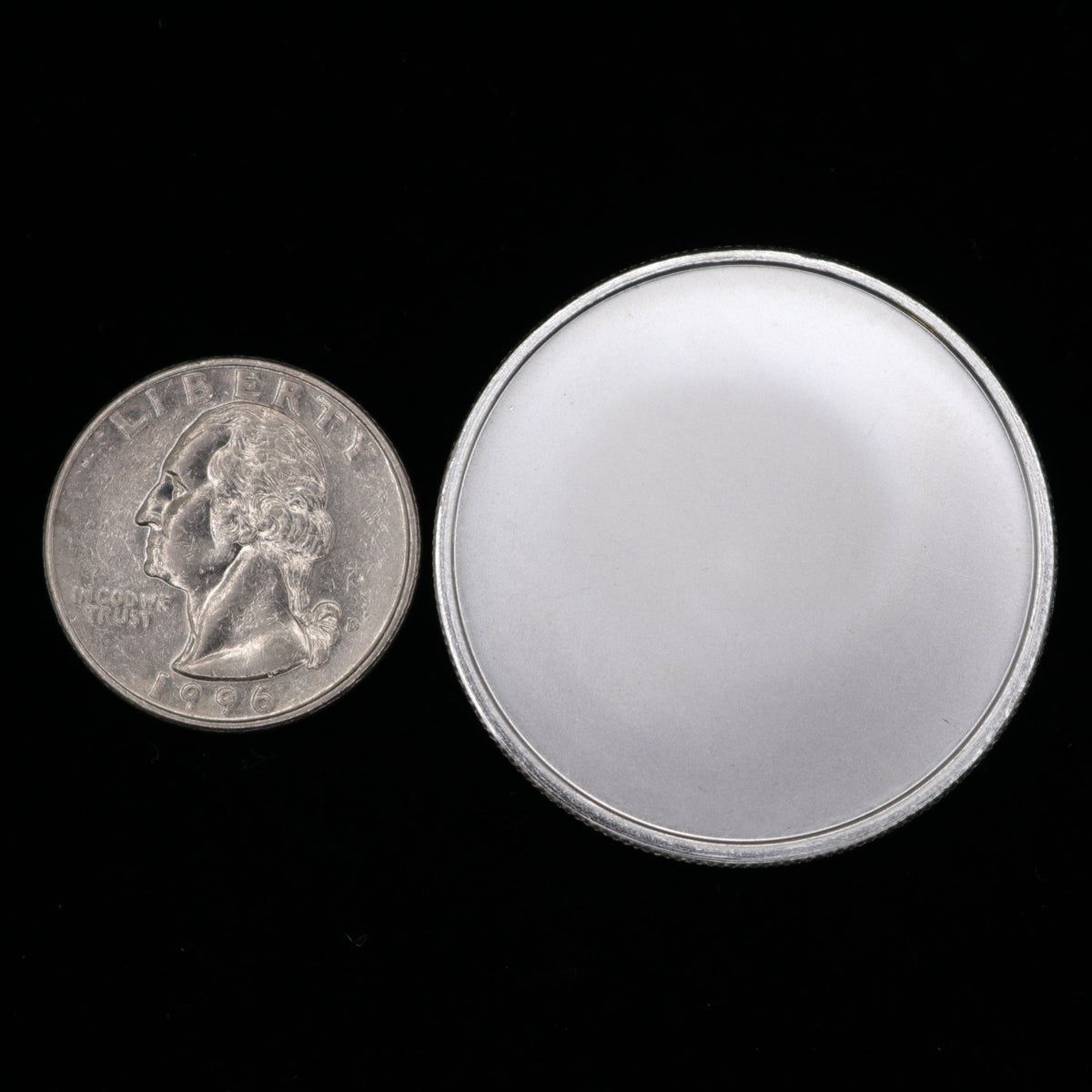 1 oz Silver Round - Blank .999 Silver | Engraving, Custom Use