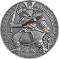 Japanese Samurai - Legendary Warriors 3oz Silver Coin Cameroon 2022 - Oz Bullion