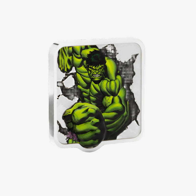 2 oz Silver MARVEL HULK SMASH Smash Series Coin 2025 Niue