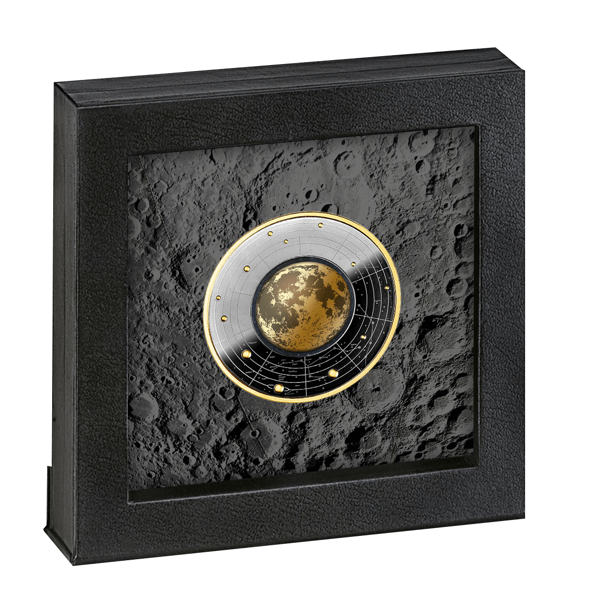 2023 Cameroon THE MOON Solar System 17.5 g Silver Coin - OZB