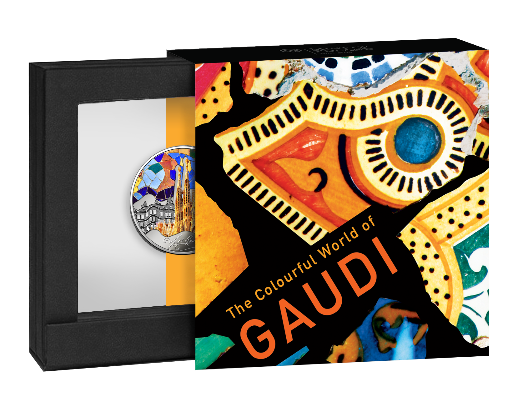 2023 Cameroon THE COLORFUL WORLD OF GAUDI 1 oz Silver Coin - OZB