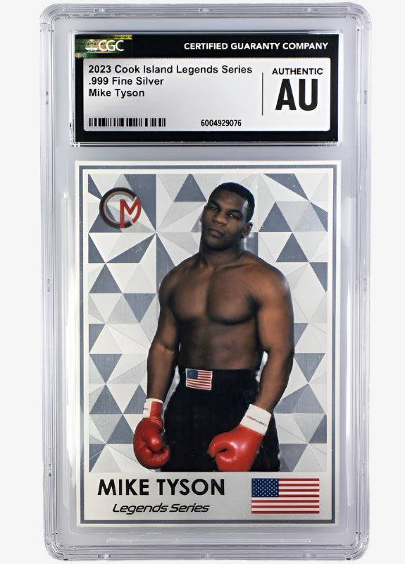 3 g Silver MIKE TYSON Legends Series 2023 Cook Islands