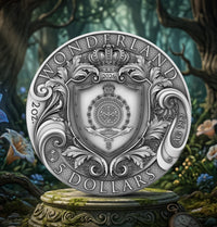 WONDERLAND 2 oz Silver Coin - 5 Dollar Niue 2026 - T&S Coin