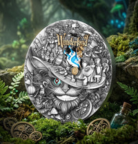 WONDERLAND 2 oz Silver Coin - 5 Dollar Niue 2026 - T&S Coin