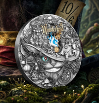 WONDERLAND 2 oz Silver Coin - 5 Dollar Niue 2026 - T&S Coin