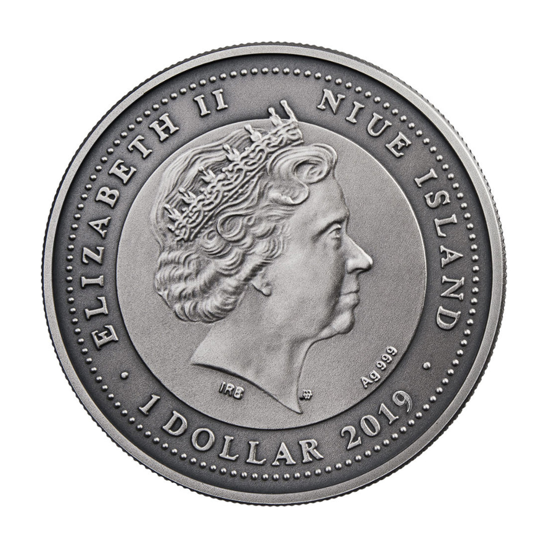 2019 1 oz LIBRA Silver Coin Zodiac Signs - Niue - OZB