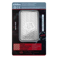 1 oz Silver CALL OF DUTY Anniversary Edition Pamp Bar