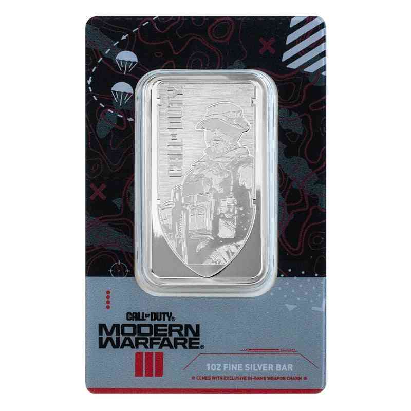 1 oz Silver CALL OF DUTY Anniversary Edition Pamp Bar