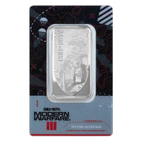 1 oz Silver CALL OF DUTY Anniversary Edition Pamp Bar