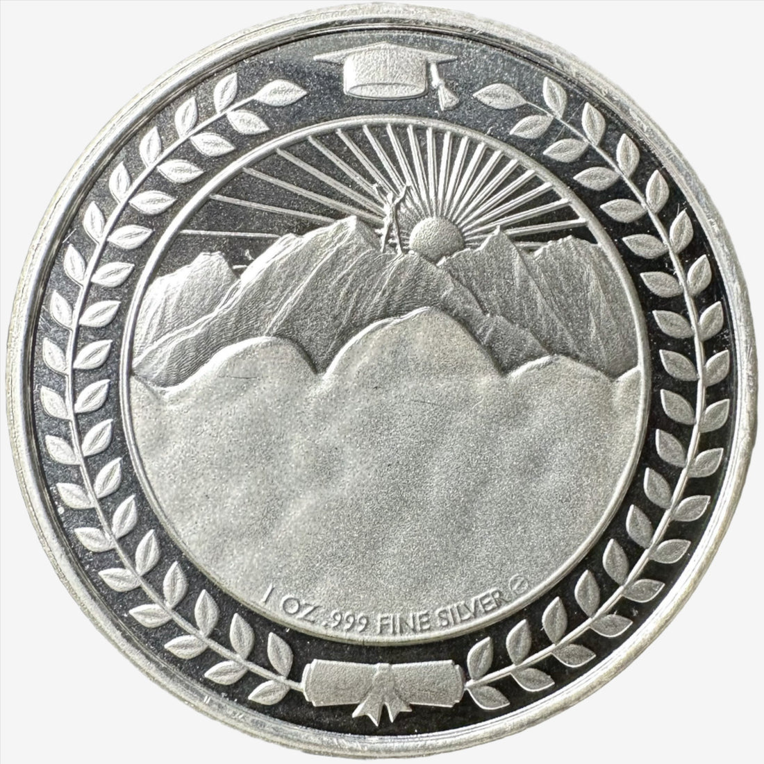 1 oz CLASS OF 2024 GRADUATE Silver Round - OZ Mint - OZB