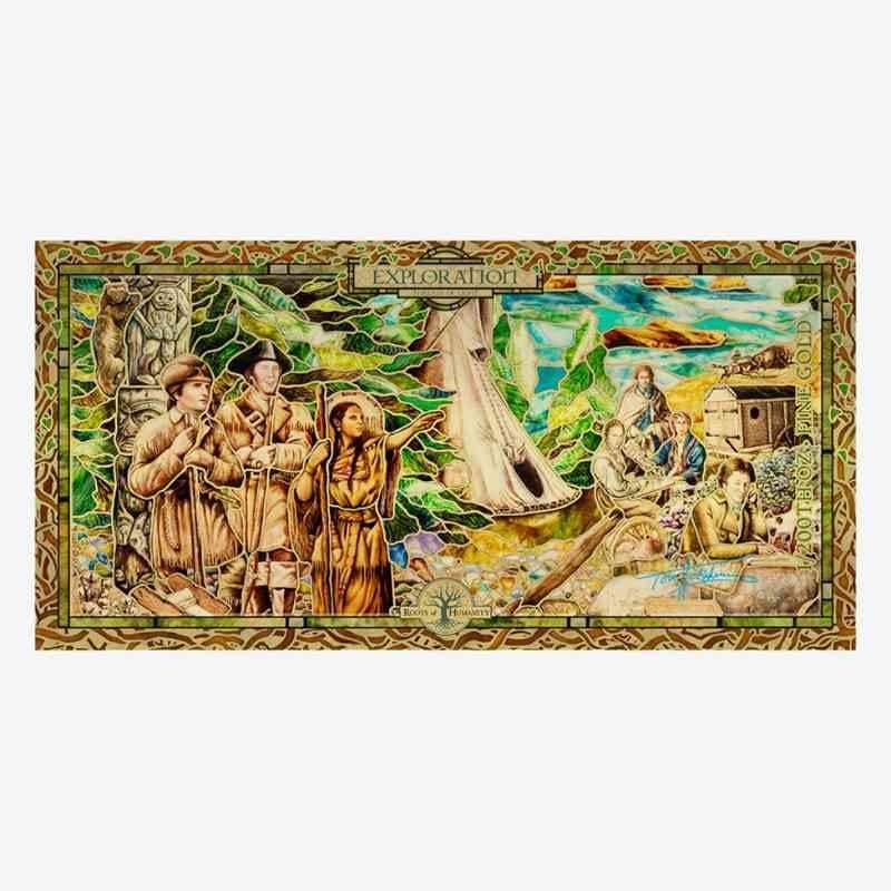 2022 Threads of Light Gold Note - Cook Islands | Collectible, 24K Gold